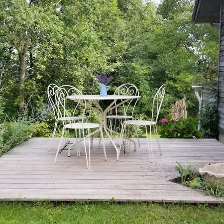 Gite De La Tuillere, Maison Contemporaine En Bois Avec Vue Et Piscine Saint-Aulaire Экстерьер фото